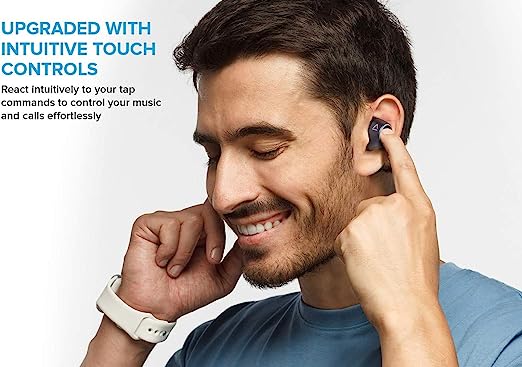 Creative Outlier Air V2 Bluetooth Truly Wireless in Ear Earbuds with Mic (Dark Blue, Gray) Creative Outlier Air V2 Bluetooth Truly Wireless in Ear Earbuds with Mic (Dark Blue, Gray)